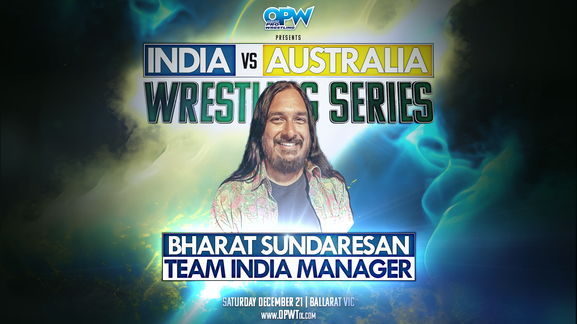 Bharat Sundaresan Named Manager of Team India for OPW's 